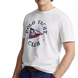 Polo Ralph Lauren Classic Fit Polo Yacht Club T-Shirt Men's Size Medium